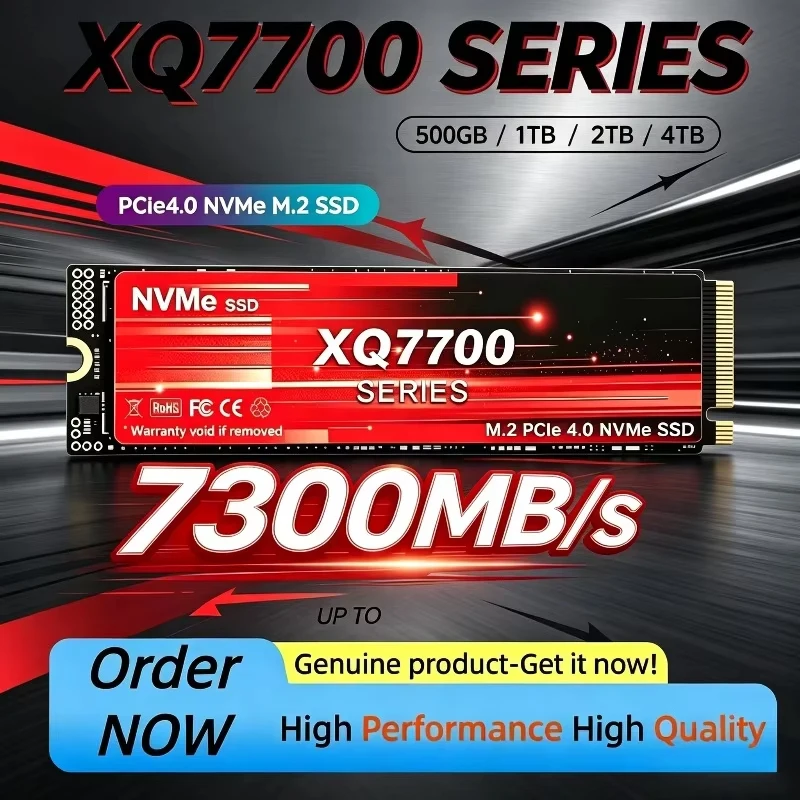 M.2 Nvme 4Tb Pcie 4.0 Ssd - オリジナルXQ7700 500GB～4TB M.2 PCIe 4.0 NVMe