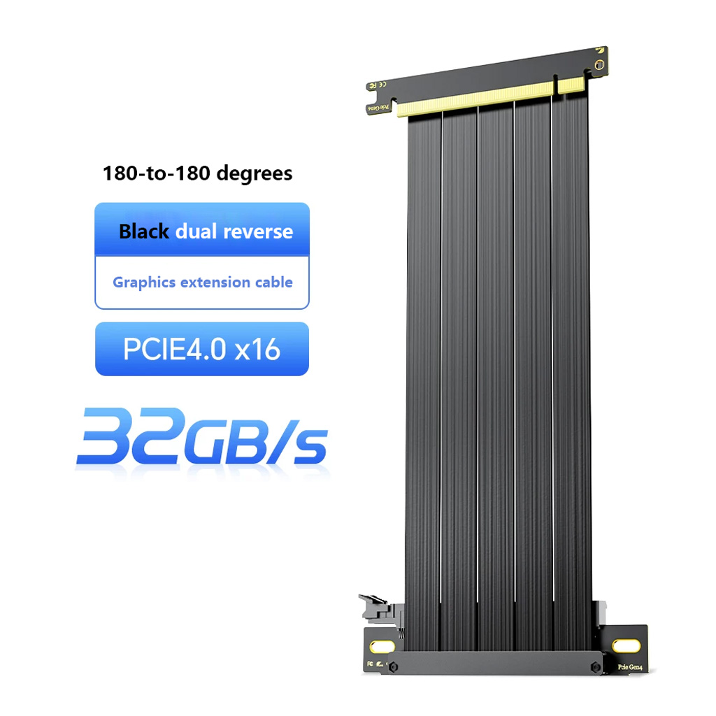 PCIe 3.0 / 4.0 X16 GPU 拡張ライザーケ - Pcie 4.0 X16 Riser Cable 90 Degree のレビューと価格