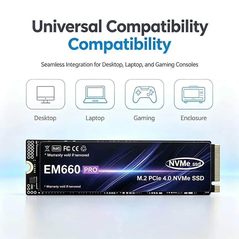 EM660 M.2 NVMe PCIe 4.0 SSD 50 - M.2 Nvme 4Tb Pcie 4.0 Ssd のレビューと価格