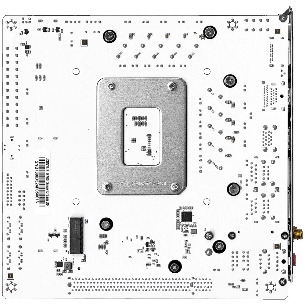 JGINYUE B760i-Snow Dream マザーボー - Lga 1700 Ddr5 Itx Motherboard のレビューと価格