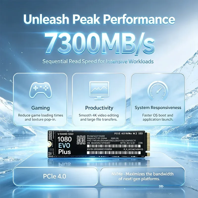 高速、新品、1080 EVO Plus M.2 NVMe P - M.2 Nvme 4Tb Pcie 4.0 Ssd のレビューと価格