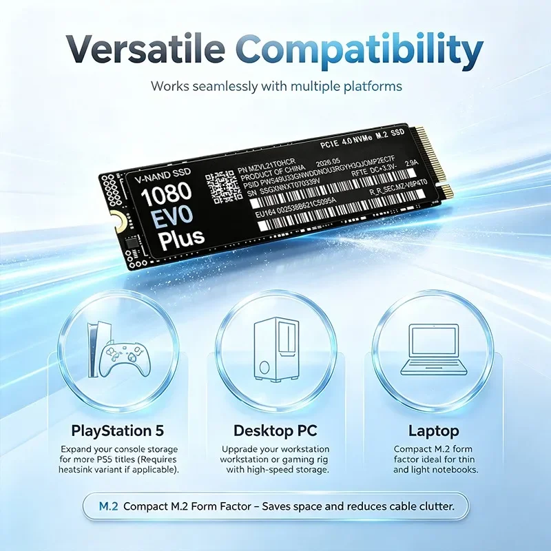 高速、新品、1080 EVO Plus M.2 NVMe P - M.2 Nvme 4Tb Pcie 4.0 Ssd のレビューと価格