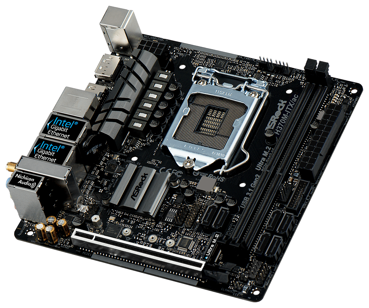 ASRock H370M-ITX/ac Mini-ITX マ - B650 Itx Motherboard Wifi のレビューと価格