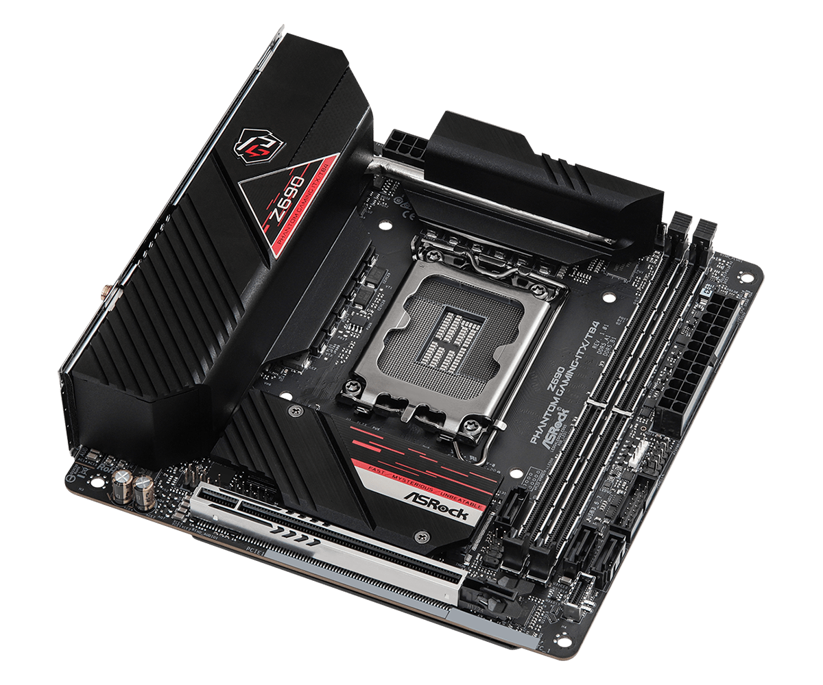 ASRock Z690 Phantom Gaming-ITX - Lga 1700 Ddr5 Itx Motherboard のレビューと価格