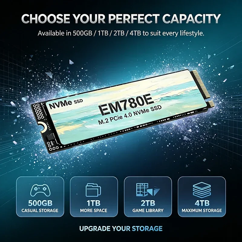 EM780E M.2 NVMe PCIe 4.0 内蔵SSD - M.2 Nvme 4Tb Pcie 4.0 Ssd のレビューと価格