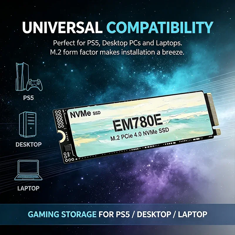 EM780E M.2 NVMe PCIe 4.0 内蔵SSD - M.2 Nvme 4Tb Pcie 4.0 Ssd のレビューと価格