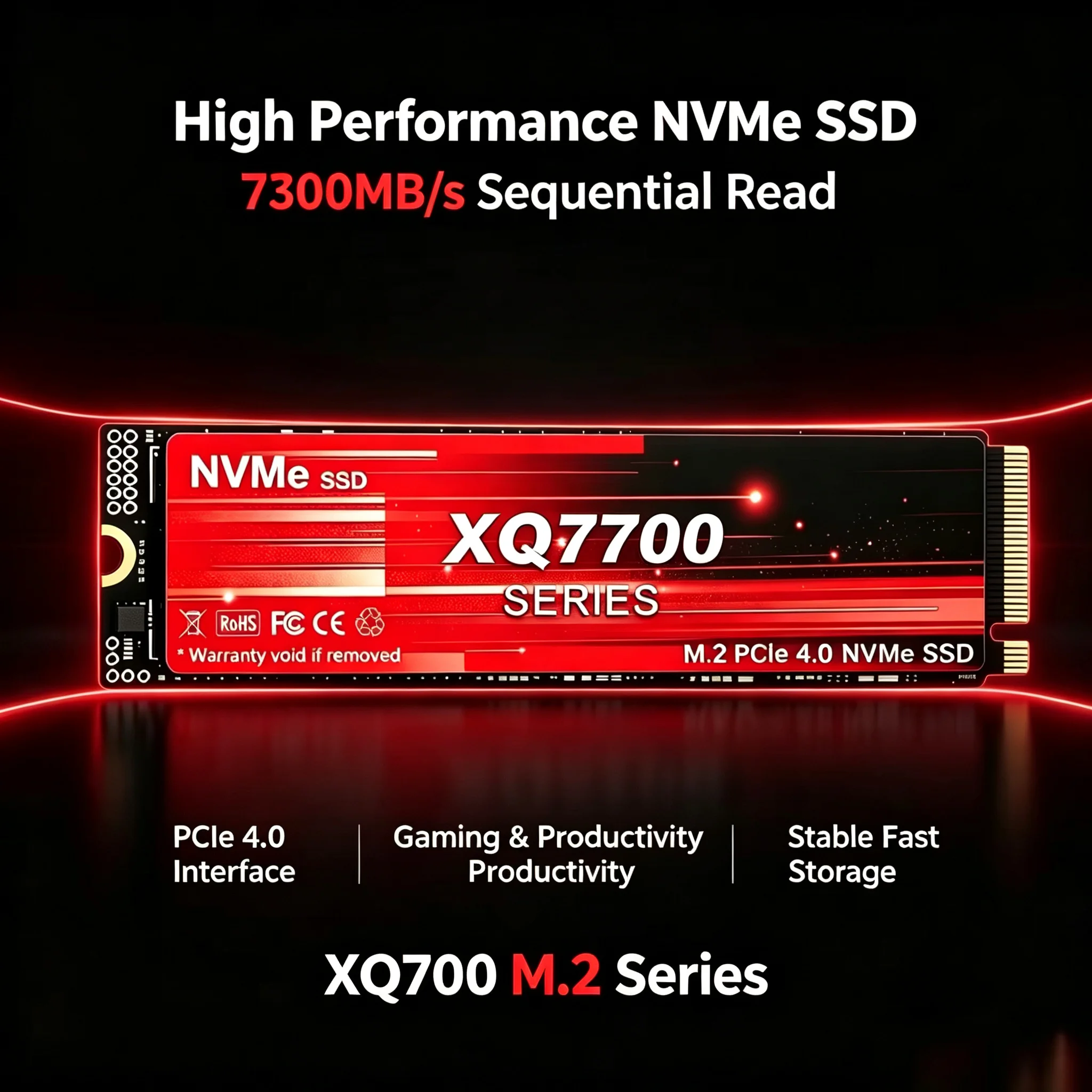 オリジナルXQ7700 500GB～4TB M.2 PCIe - M.2 Nvme 4Tb Pcie 4.0 Ssd のレビューと価格