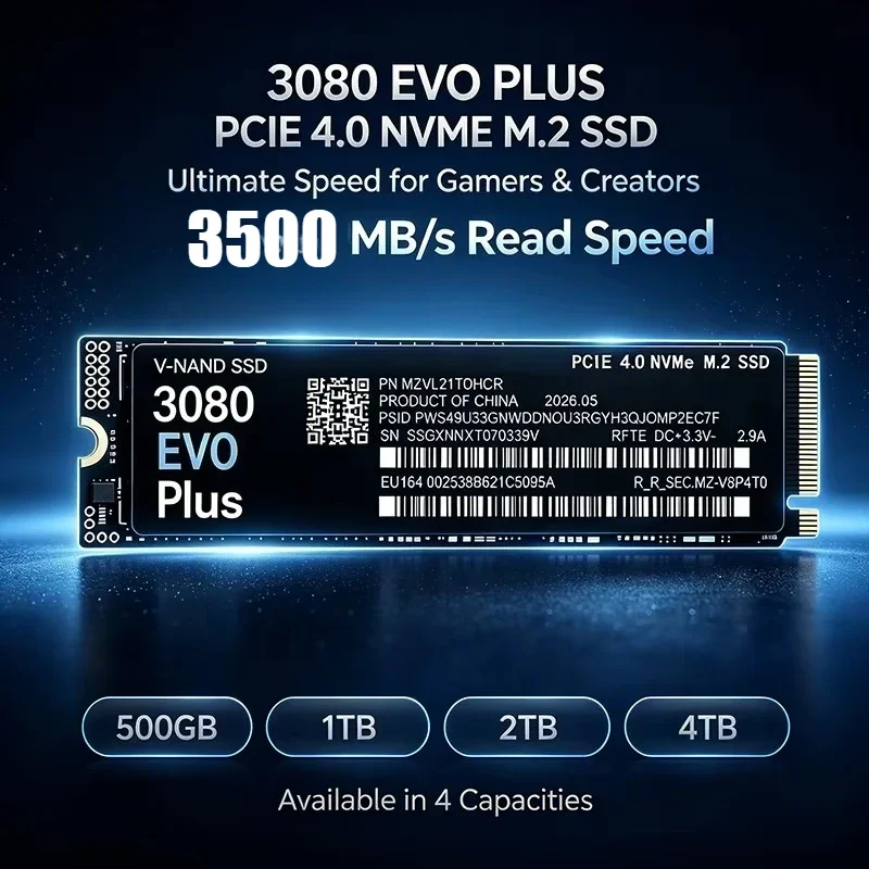 3080 EVO Plus 1TB、2TB、4TB M.2  - M.2 Nvme 4Tb Pcie 4.0 Ssd のレビューと価格